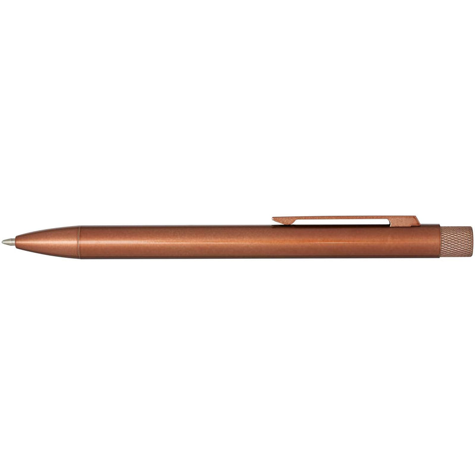 Penna a sfera in ottone riciclato Beatriz (inchiostro nero) personalizzato con logo - Pubblienne