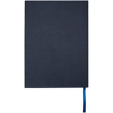 Blocco note formato A5 con copertina rigida in fibre di cuoio riciclate Alejandra personalizzato con logo - Pubblienne