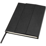 Blocco note formato A5 con copertina rigida in fibre di cuoio riciclate Alejandra personalizzato con logo - Pubblienne