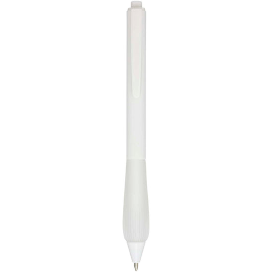 Penna a sfera in ABS riciclato Lorena (inchiostro nero) personalizzato con logo - Pubblienne
