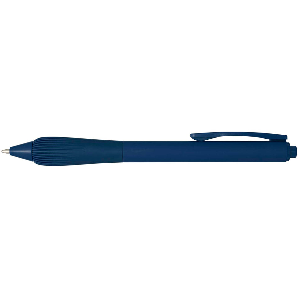 Penna a sfera in ABS riciclato Lorena (inchiostro nero) personalizzato con logo - Pubblienne