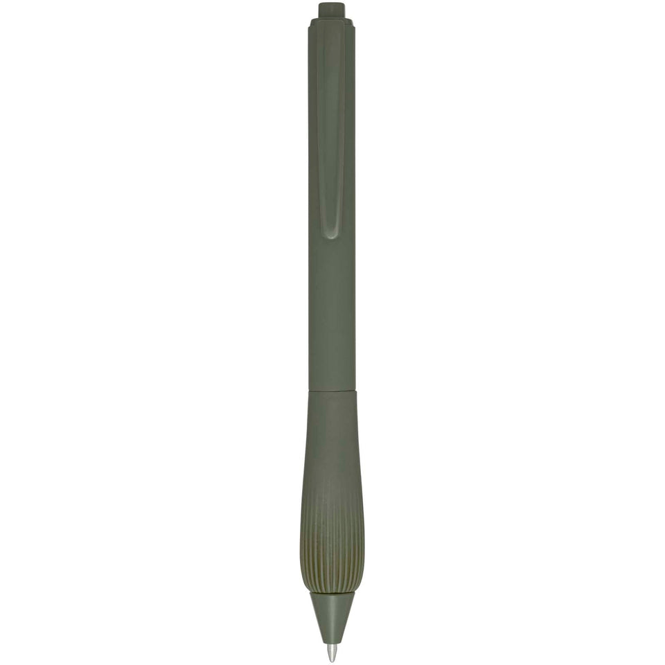 Penna a sfera in ABS riciclato Lorena (inchiostro nero) personalizzato con logo - Pubblienne