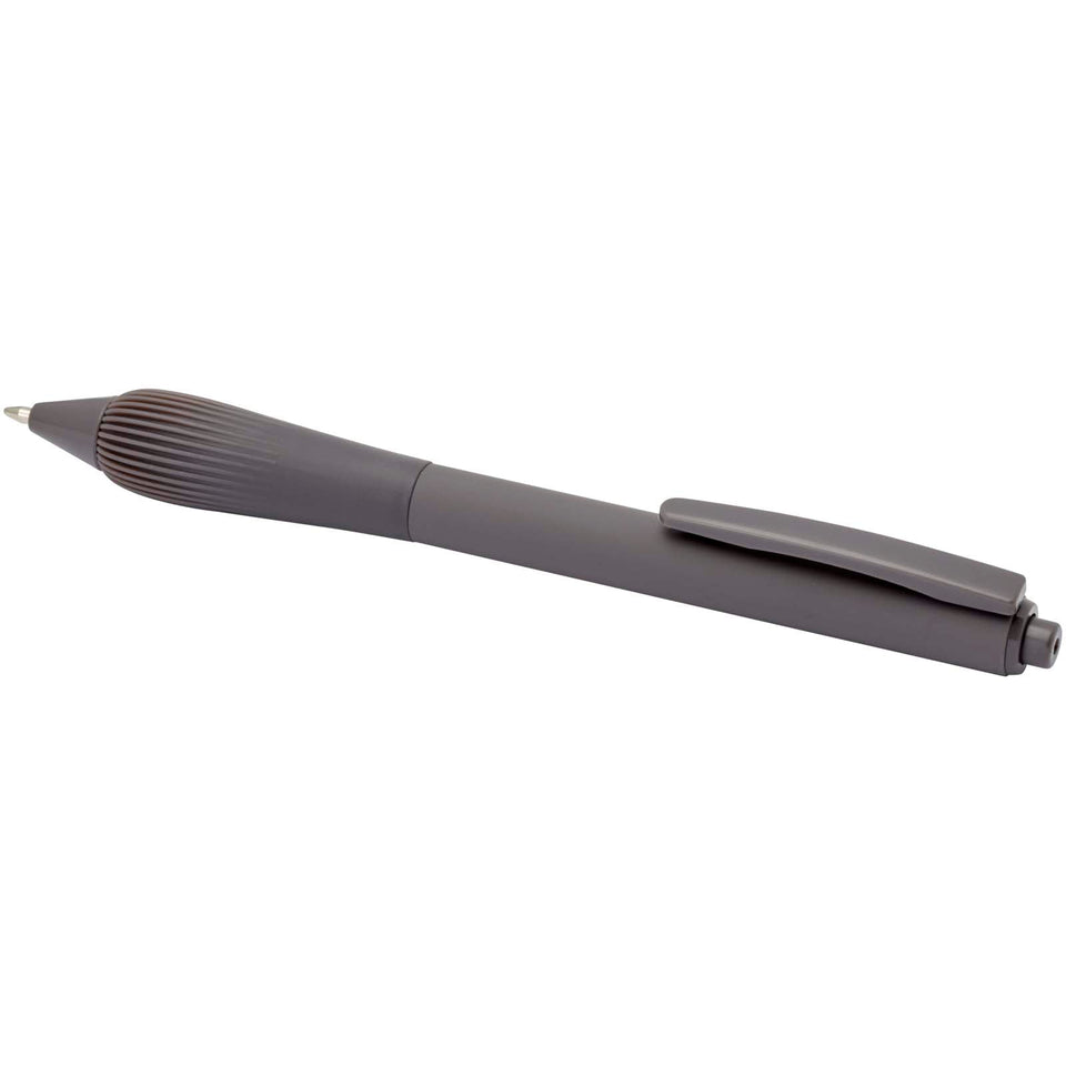 Penna a sfera in ABS riciclato Lorena (inchiostro nero) personalizzato con logo - Pubblienne
