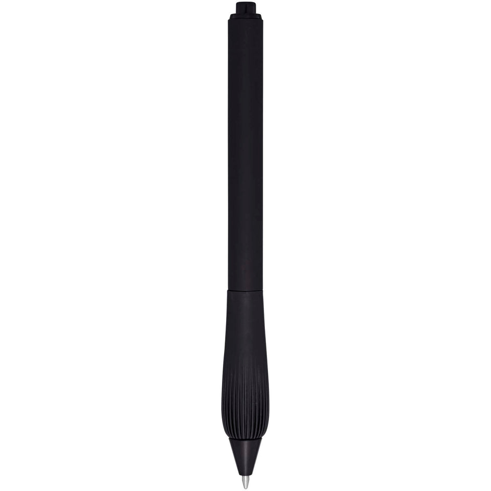 Penna a sfera in ABS riciclato Lorena (inchiostro nero) personalizzato con logo - Pubblienne