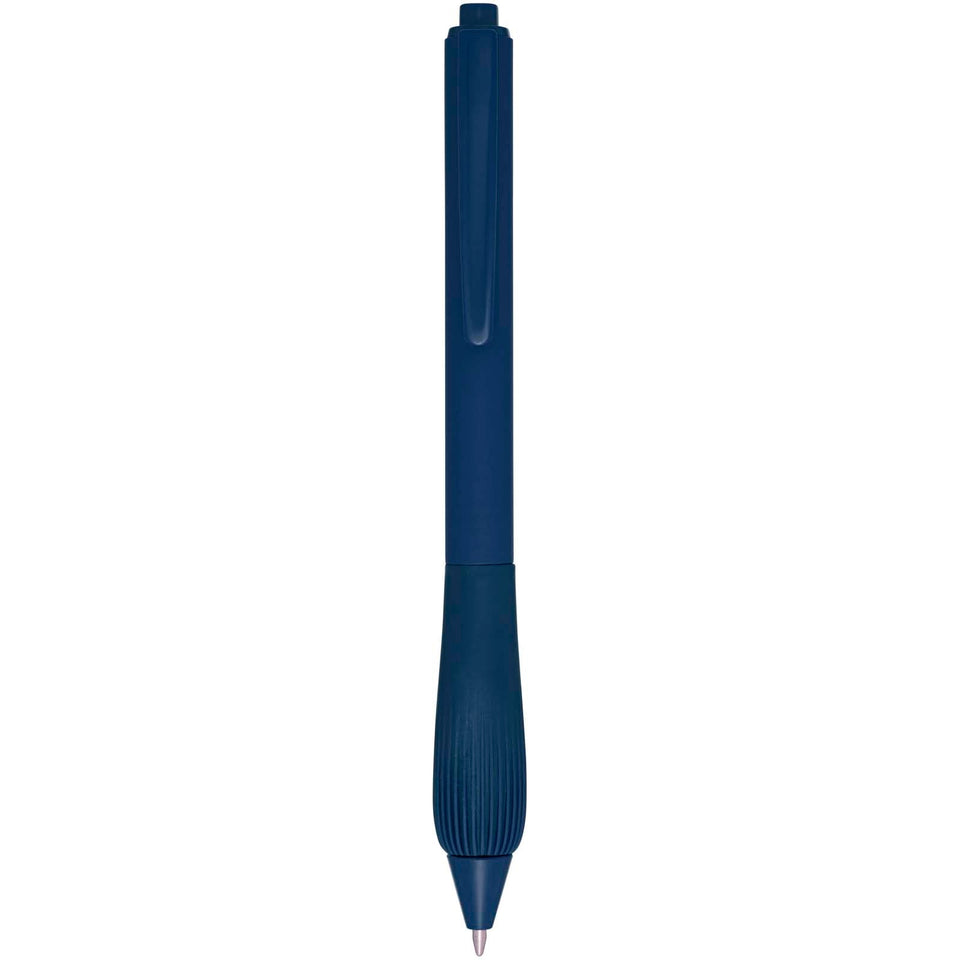 Penna a sfera in ABS riciclato Lorena (inchiostro blu) personalizzato con logo - Pubblienne