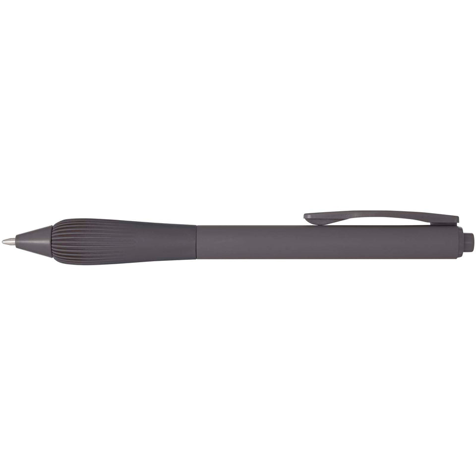 Penna a sfera in ABS riciclato Lorena (inchiostro blu) personalizzato con logo - Pubblienne