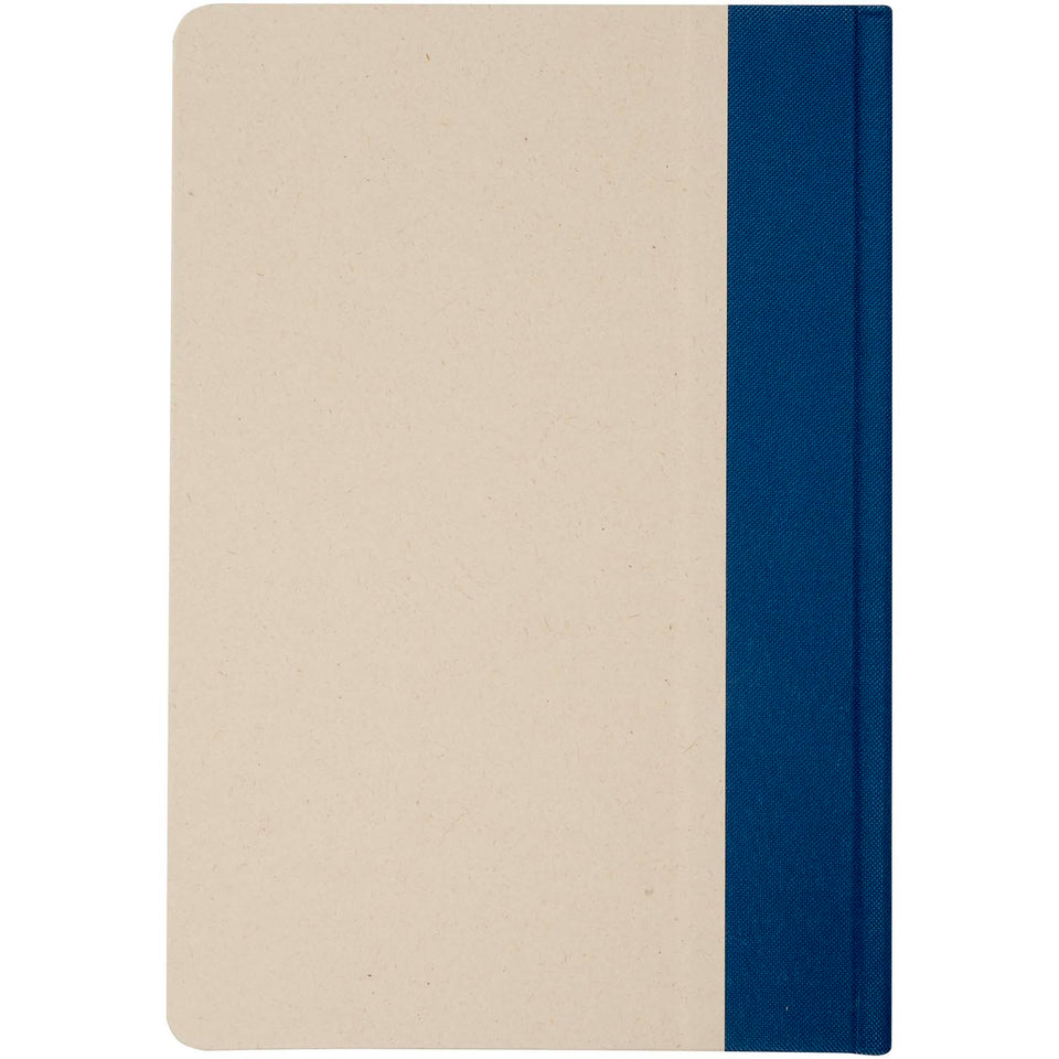 Blocco note formato A5 con copertina rigida in carta derivante dalla canna da zucchero Liliana personalizzato con logo - Pubblienne