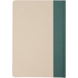 Blocco note formato A5 con copertina rigida in carta derivante dalla canna da zucchero Liliana personalizzato con logo - Pubblienne