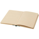 Blocco note formato A5 con copertina rigida in carta derivante dalla canna da zucchero Liliana personalizzato con logo - Pubblienne