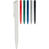 Penna a sfera in plastica riciclata Lucia (inchiostro blu) personalizzato con logo - Pubblienne