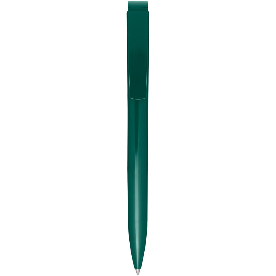 Penna a sfera in plastica riciclata Lucia (inchiostro blu) personalizzato con logo - Pubblienne