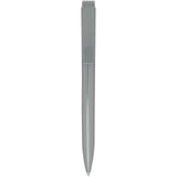 Penna a sfera in plastica riciclata Lucia (inchiostro blu) personalizzato con logo - Pubblienne