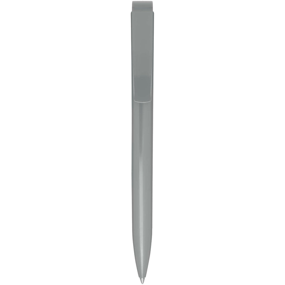 Penna a sfera in plastica riciclata Lucia (inchiostro blu) personalizzato con logo - Pubblienne
