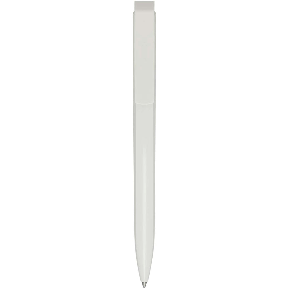 Penna a sfera in plastica riciclata Lucia (inchiostro nero) personalizzato con logo - Pubblienne