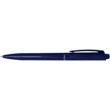 Penna a sfera in plastica riciclata Martha (inchiostro nero) personalizzato con logo - Pubblienne