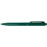 Penna a sfera in plastica riciclata Martha (inchiostro nero) personalizzato con logo - Pubblienne