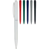 Penna a sfera in plastica riciclata Martha (inchiostro nero) personalizzato con logo - Pubblienne
