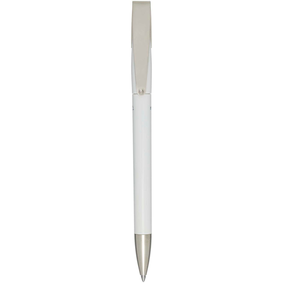 Penna a sfera in plastica riciclata Ana (inchiostro blu) personalizzato con logo - Pubblienne