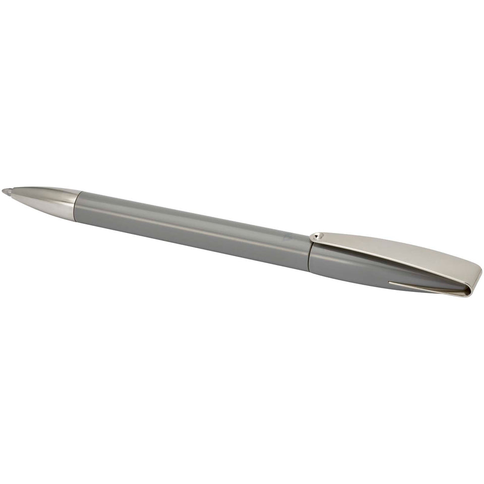 Penna a sfera in plastica riciclata Ana (inchiostro blu) personalizzato con logo - Pubblienne