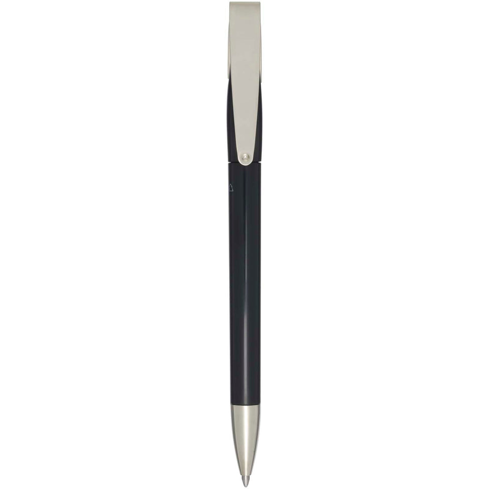 Penna a sfera in plastica riciclata Ana (inchiostro blu) personalizzato con logo - Pubblienne