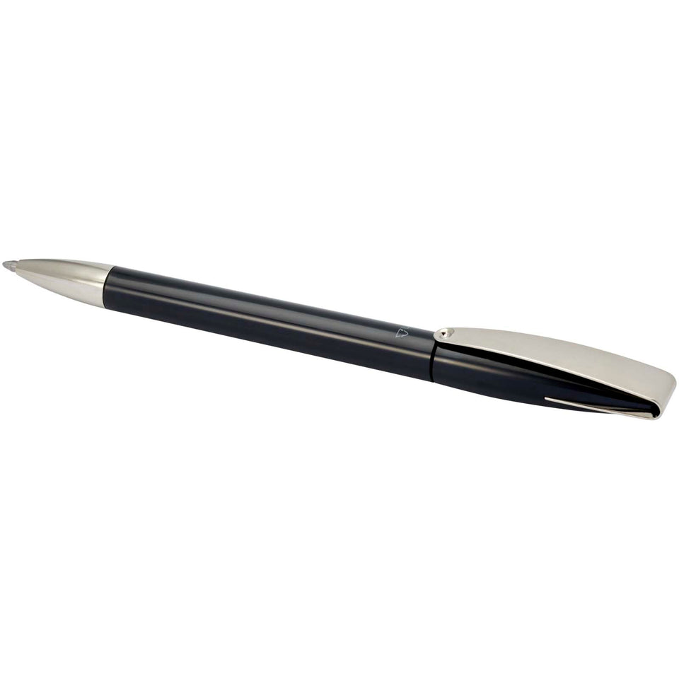 Penna a sfera in plastica riciclata Ana (inchiostro blu) personalizzato con logo - Pubblienne