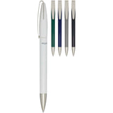 Penna a sfera in plastica riciclata Ana (inchiostro blu) personalizzato con logo - Pubblienne
