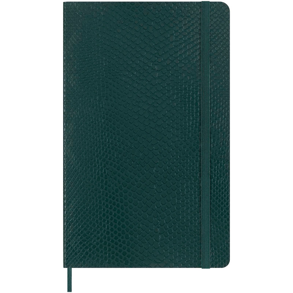 Blocco note con copertina morbida formato L - a righe Moleskine 100% VEGEA® Boa personalizzato con logo - Pubblienne