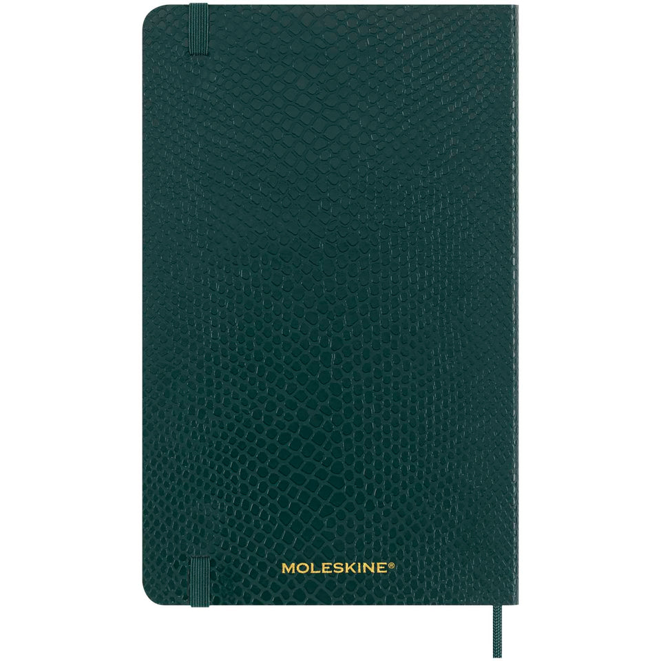Blocco note con copertina morbida formato L - a righe Moleskine 100% VEGEA® Boa personalizzato con logo - Pubblienne