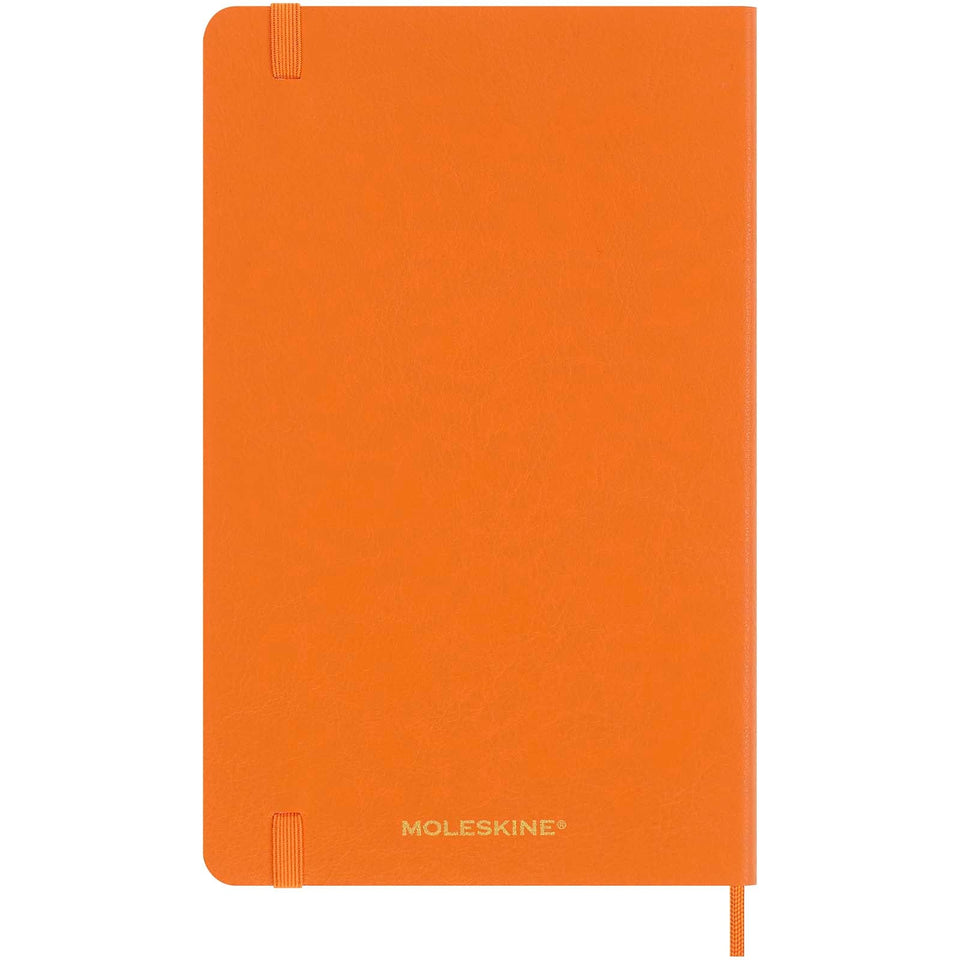 Blocco note con copertina morbida formato L - a righe Moleskine 100% VEGEA® Capri personalizzato con logo - Pubblienne