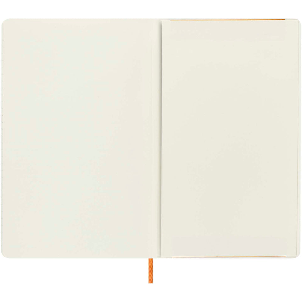 Blocco note con copertina morbida formato L - a righe Moleskine 100% VEGEA® Capri personalizzato con logo - Pubblienne