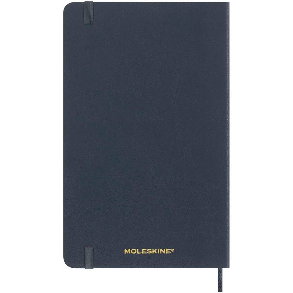 Blocco note con copertina morbida formato L - a righe Moleskine 100% VEGEA® Capri personalizzato con logo - Pubblienne