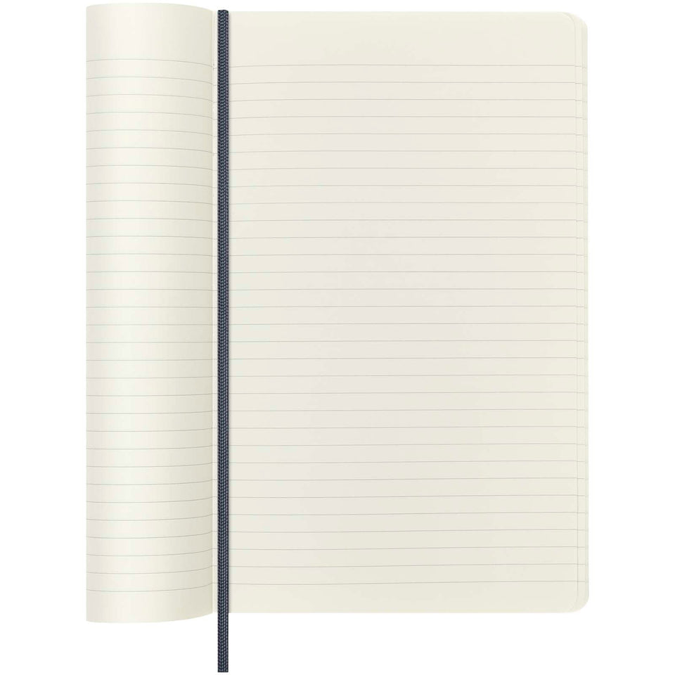 Blocco note con copertina morbida formato L - a righe Moleskine 100% VEGEA® Capri personalizzato con logo - Pubblienne