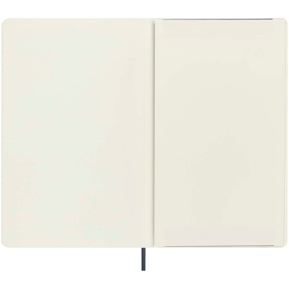 Blocco note con copertina morbida formato L - a righe Moleskine 100% VEGEA® Capri personalizzato con logo - Pubblienne