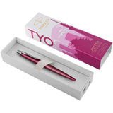 Penna a sfera Parker Jotter SE Global Icons (inchiostro blu) personalizzato con logo - Pubblienne