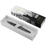 Penna a sfera Parker Jotter SE Global Icons (inchiostro blu) personalizzato con logo - Pubblienne