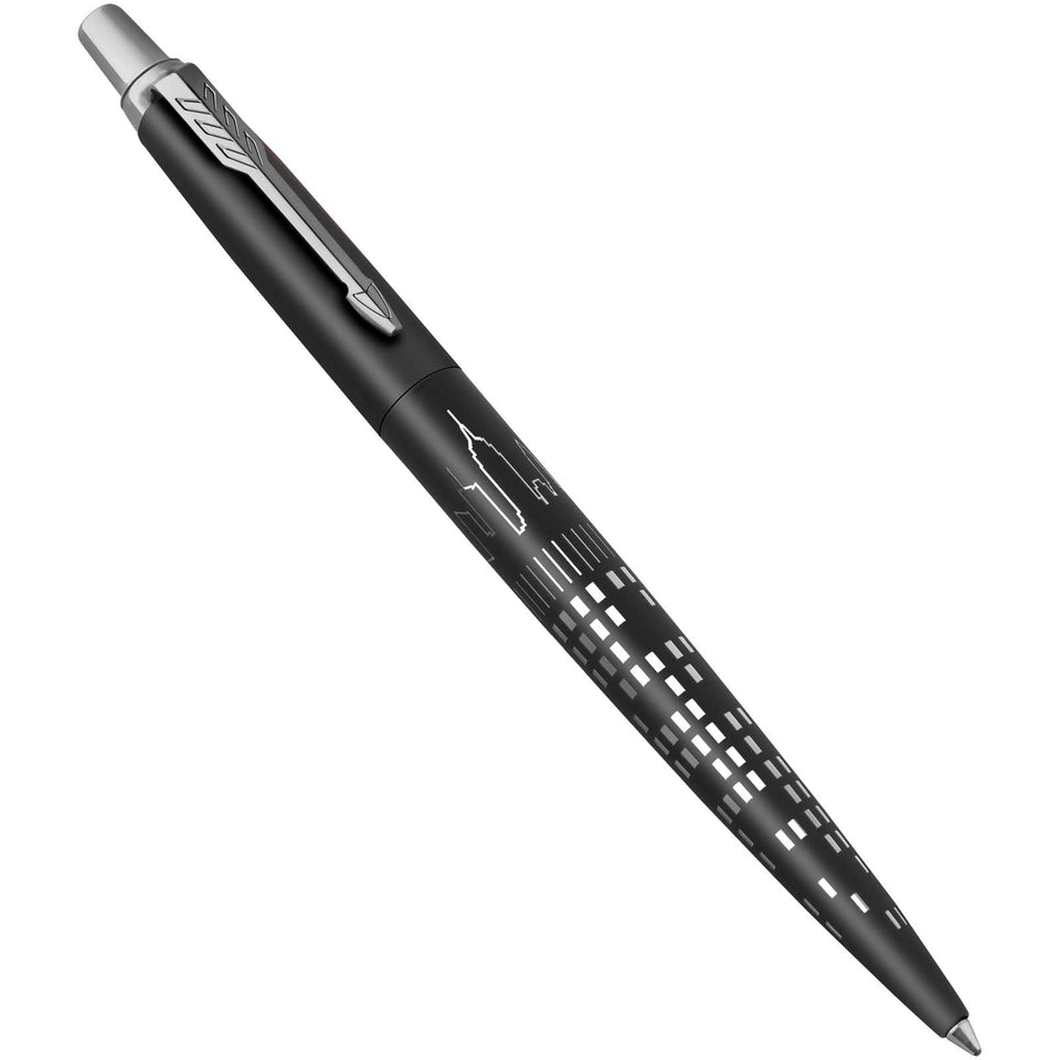 Penna a sfera Parker Jotter SE Global Icons (inchiostro blu) personalizzato con logo - Pubblienne