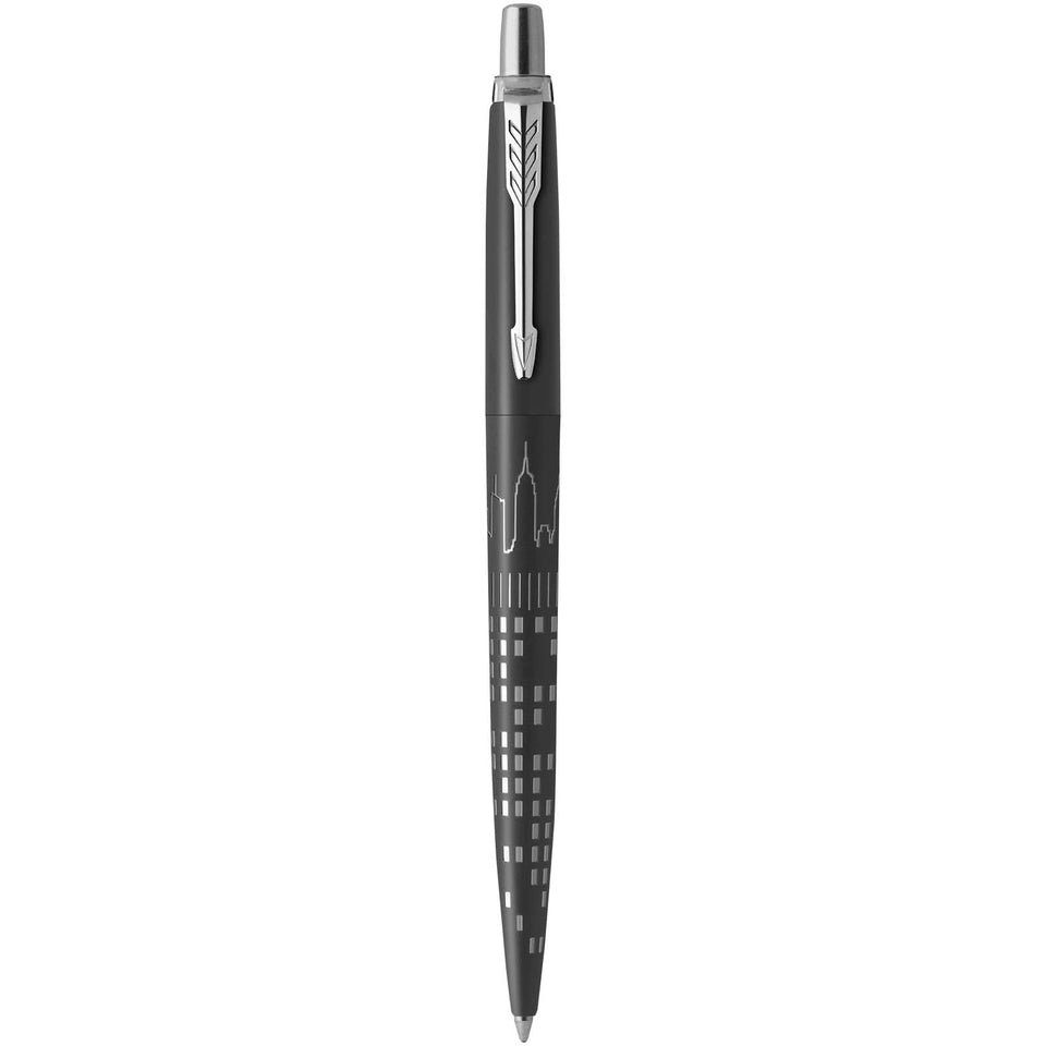 Penna a sfera Parker Jotter SE Global Icons (inchiostro blu) personalizzato con logo - Pubblienne