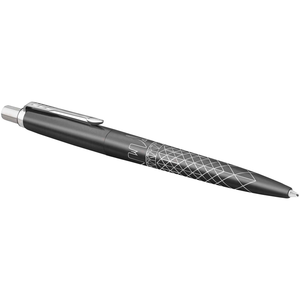 Penna a sfera Parker Jotter SE Global Icons (inchiostro blu) personalizzato con logo - Pubblienne