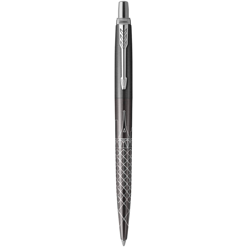 Penna a sfera Parker Jotter SE Global Icons (inchiostro blu) personalizzato con logo - Pubblienne