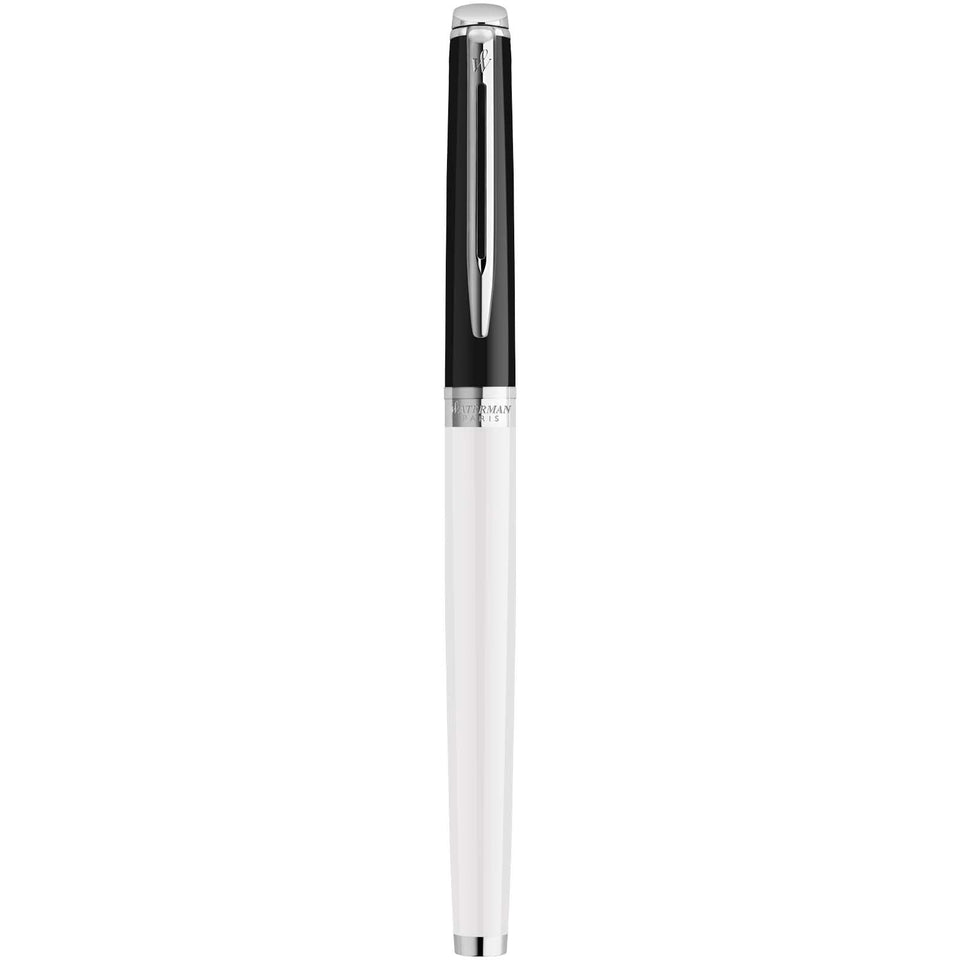 Penna stilografica colorata con finiture in palladio Hemisphere (inchiostro blu) personalizzato con logo - Pubblienne