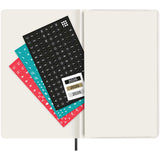 Agenda giornaliera 12 mesi con copertina morbida Moleskine personalizzato con logo - Pubblienne