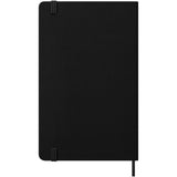 Agenda settimanale orizzontale 12 mesi formato L con copertina rigida Moleskine personalizzato con logo - Pubblienne