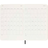 Agenda settimanale tascabile 12 mesi con copertina morbida Moleskine personalizzato con logo - Pubblienne