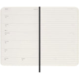 Agenda settimanale tascabile 12 mesi con copertina morbida Moleskine personalizzato con logo - Pubblienne