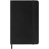 Agenda settimanale tascabile 12 mesi con copertina morbida Moleskine personalizzato con logo - Pubblienne