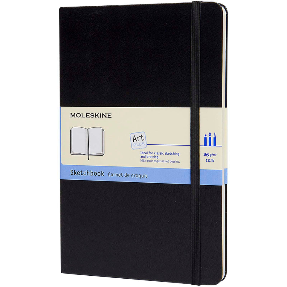Taccuino per schizzi formato L Art Moleskine personalizzato con logo - Pubblienne