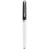 Penna roller colorata con finiture in palladio Hemisphere (inchiostro nero) personalizzato con logo - Pubblienne