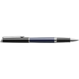 Penna roller colorata con finiture in palladio Hemisphere (inchiostro nero) personalizzato con logo - Pubblienne