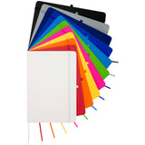 Blocco note formato A5 con copertina rigida Spectrum Plus personalizzato con logo - Pubblienne