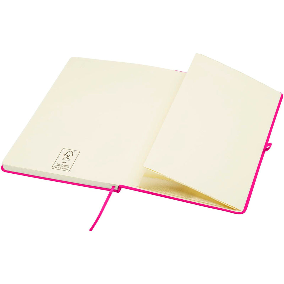 Blocco note formato A5 con copertina rigida Spectrum Plus personalizzato con logo - Pubblienne